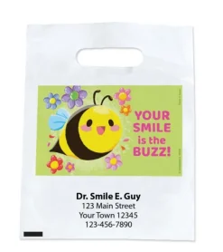 Take Home Bags | Take Home Bags<SmileMakers Custom Smiling Bee Take Home Bags - Take Home Bags from
