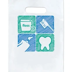 Take Home Bags | Take Home Bags<SmileMakers Custom Tooth, Brush, Floss, Paste Bags - Fast Delivery Bags from