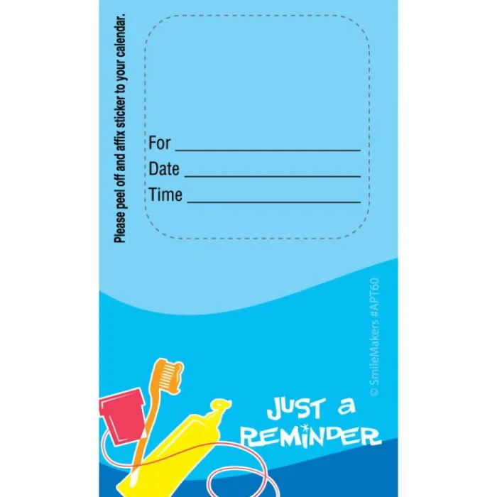 Appointment Cards<SmileMakers Custom Tooth Tools Appointment Cards - Appointment Cards from