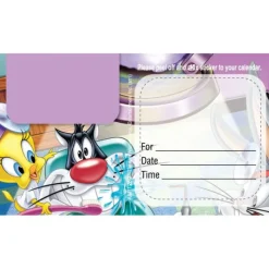 Appointment Cards<SmileMakers Custom Tweety & Sylvester Sticker Appointment Cards - Appointment Cards from