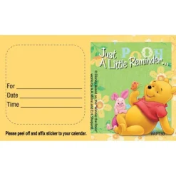 Appointment Cards<SmileMakers Custom Winnie the Pooh & Piglet Flowers Appointment Cards - Appointment Cards from