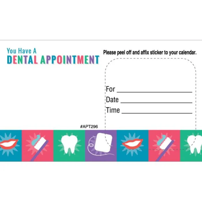 Appointment Cards<SmileMakers Custom You Have a Dental Appointment - Appointment Cards from