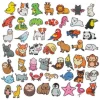 Toys | Stickers<SmileMakers Cute Kawaii Animal Vinyl Decals - Stickers from