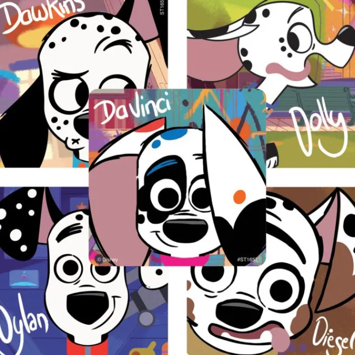 Disney Stickers | Character Stickers<SmileMakers 101 Dalmatian Street Stickers - Stickers from