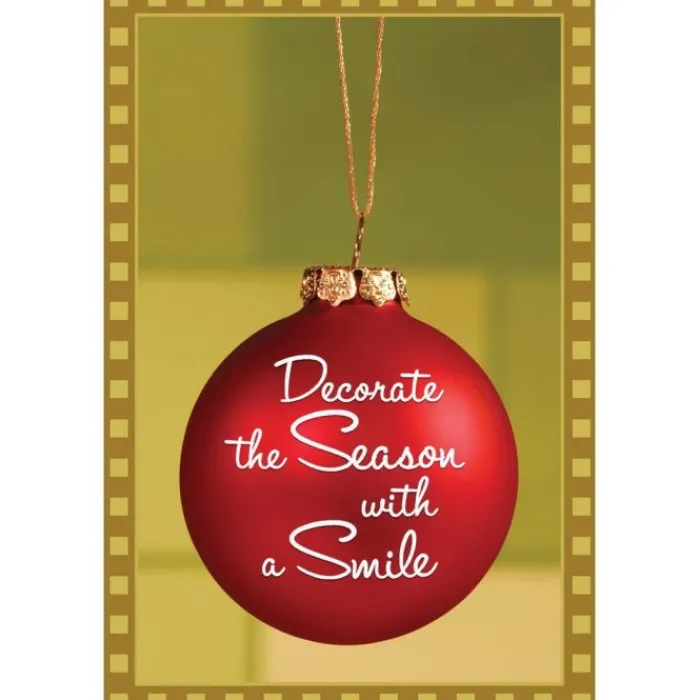 Christmas<SmileMakers Decorate the Season with a Smile Greeting Cards
