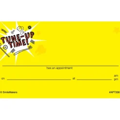 Appointment Cards<SmileMakers Dental Tune Up Time Appointment Cards - Appointment Cards - from