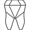 Wall Decals<SmileMakers Diamond Tooth Wall Decal - Office Décor from