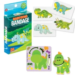Bandages | Medical Practice Essentials<SmileMakers Dinosaur Bandage Bundle - Stickers from