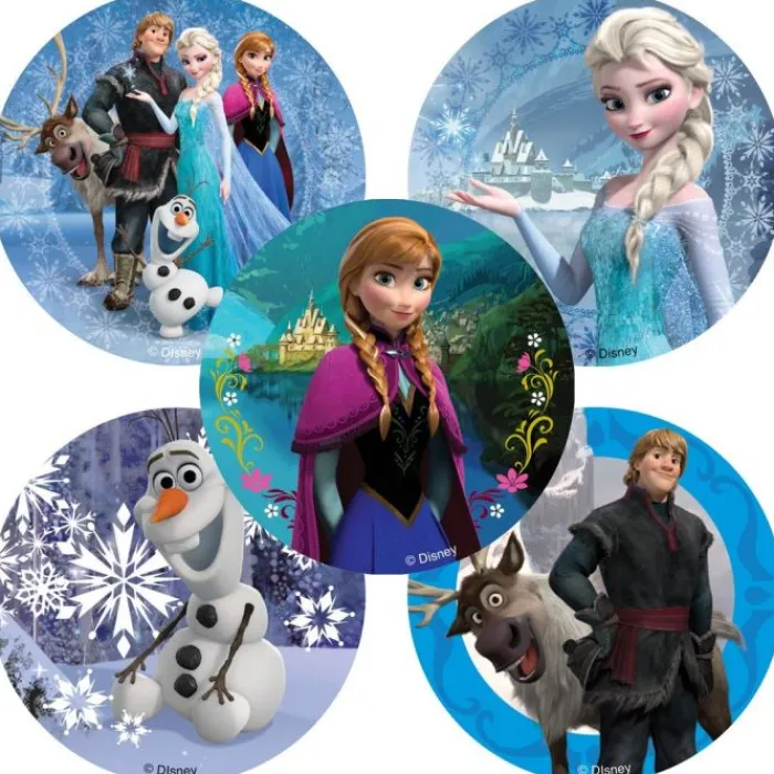 Disney Stickers | Character Stickers<SmileMakers Disney Frozen Movie Stickers