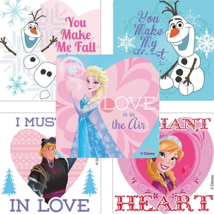 Valentine's Day | Disney Stickers<SmileMakers Disney Frozen Valentine's Day Stickers from