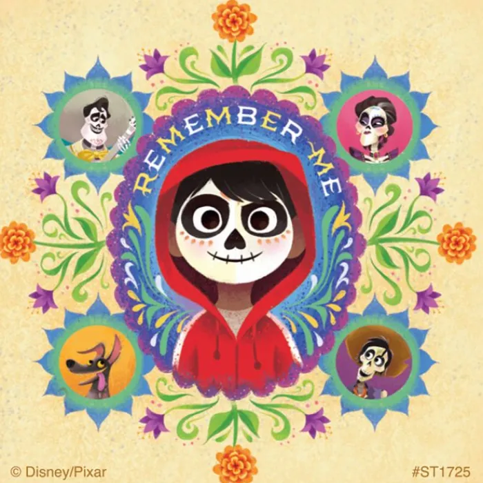 Disney Stickers | Character Stickers<SmileMakers Disney Pixar Coco Movie Stickers - Stickers from