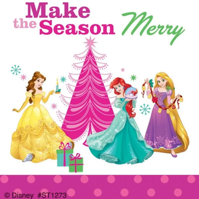Christmas | Disney Stickers<SmileMakers Disney Princess Christmas Stickers - Stickers from