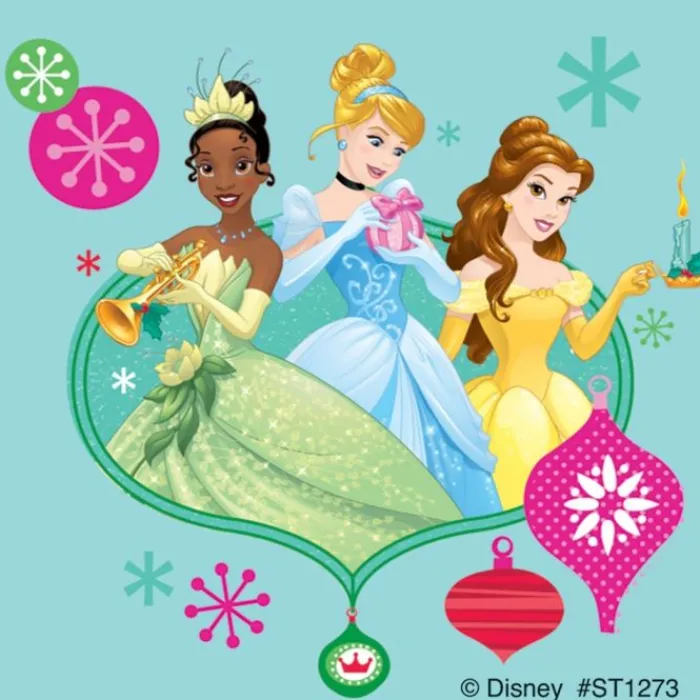 Christmas | Disney Stickers<SmileMakers Disney Princess Christmas Stickers - Stickers from