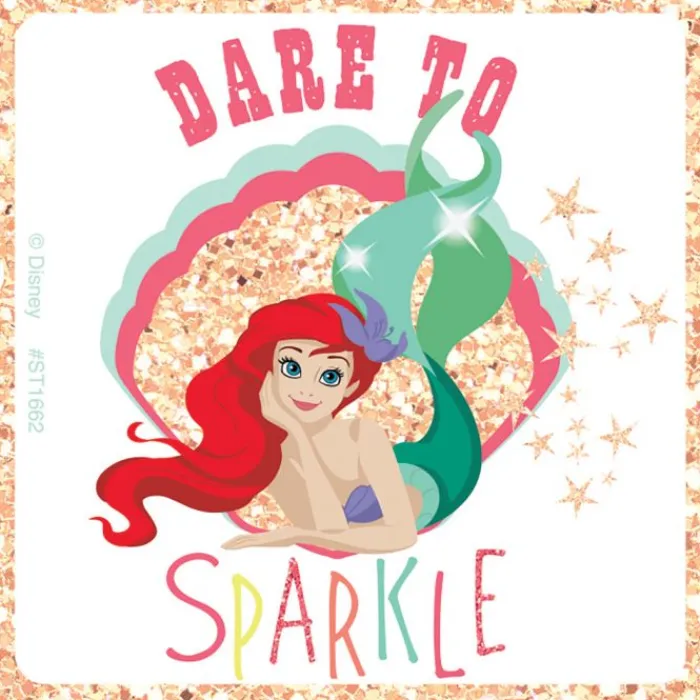 Disney Stickers | Character Stickers<SmileMakers Disney Princess Dare to Sparkle Glitter Stickers - Stickers from