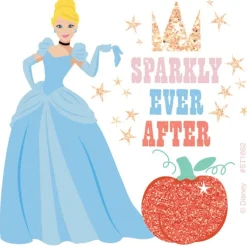 Disney Stickers | Character Stickers<SmileMakers Disney Princess Dare to Sparkle Glitter Stickers - Stickers from