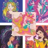 Disney Stickers | Character Stickers<SmileMakers Disney Princess Stained Glass Stickers - Stickers - from