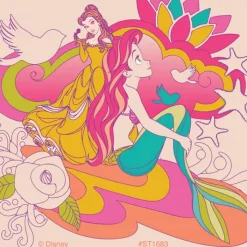 Disney Stickers | Character Stickers<SmileMakers Disney Princess Stained Glass Stickers - Stickers - from