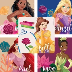 Disney Stickers | Character Stickers<SmileMakers Disney Princess Sticker Assortment - Disney Princess Stickers -