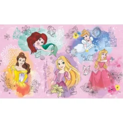Wall Decals<SmileMakers Disney Princess Wall Mural - Office Décor from