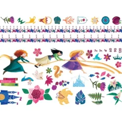 Wall Decals<SmileMakers Disney Princesses Growth Chart Wall Decals - Office Décor from