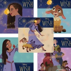 Disney Stickers | Character Stickers<SmileMakers Disney Wish Stickers
