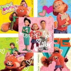 Disney Stickers | Character Stickers<SmileMakers Disney•Pixar Turning Red Stickers - Stickers from