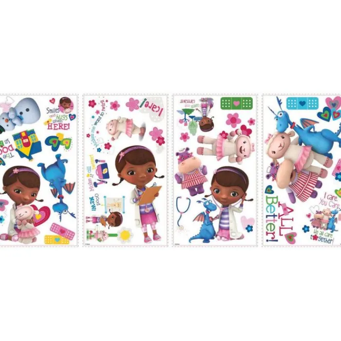 Wall Decals<SmileMakers Doc McStuffins Assorted Wall Decals - Office Décor from