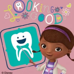 Patient Stickers | Dental Stickers<SmileMakers 75 Doc McStuffins: Time for Smiles Stickers -