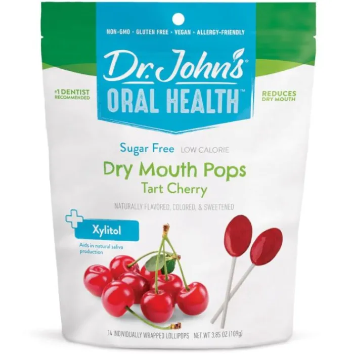 Vision Themed Prizes | Medical Themed Prizes<SmileMakers Dr. John's Dry Mouth Tart Cherry Lollipops