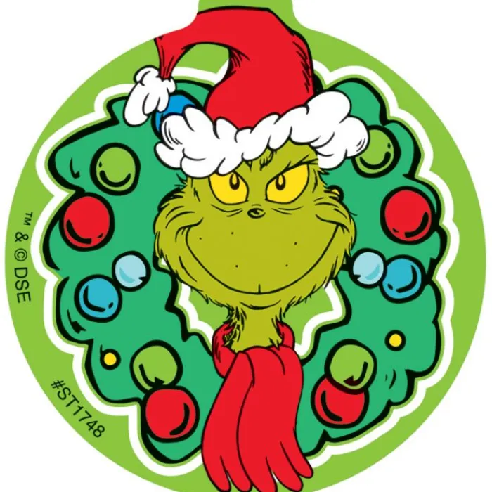 Christmas | Character Stickers<SmileMakers Dr. Seuss™ Shaped How the Grinch Stole Christmas Stickers - Stickers from