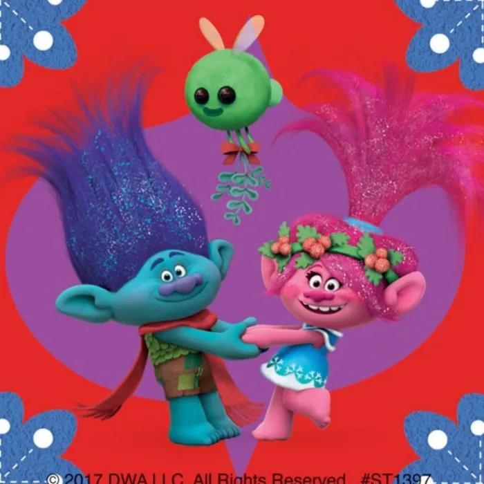Christmas | Character Stickers<SmileMakers DreamWorks Trolls Christmas Stickers - Stickers from