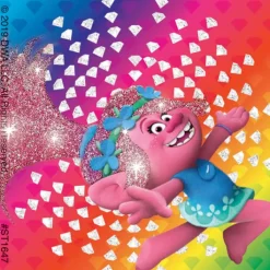 Character Stickers<SmileMakers DreamWorks Trolls Gem Glitter Stickers - Stickers - from