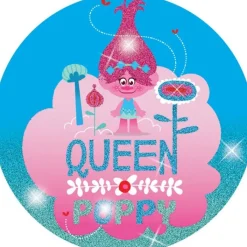 Character Stickers<SmileMakers Dreamworks’ Trolls Glitter Stickers - Stickers from