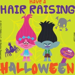 Halloween | Character Stickers<SmileMakers Dreamworks' Trolls Halloween Stickers - Character Stickers from