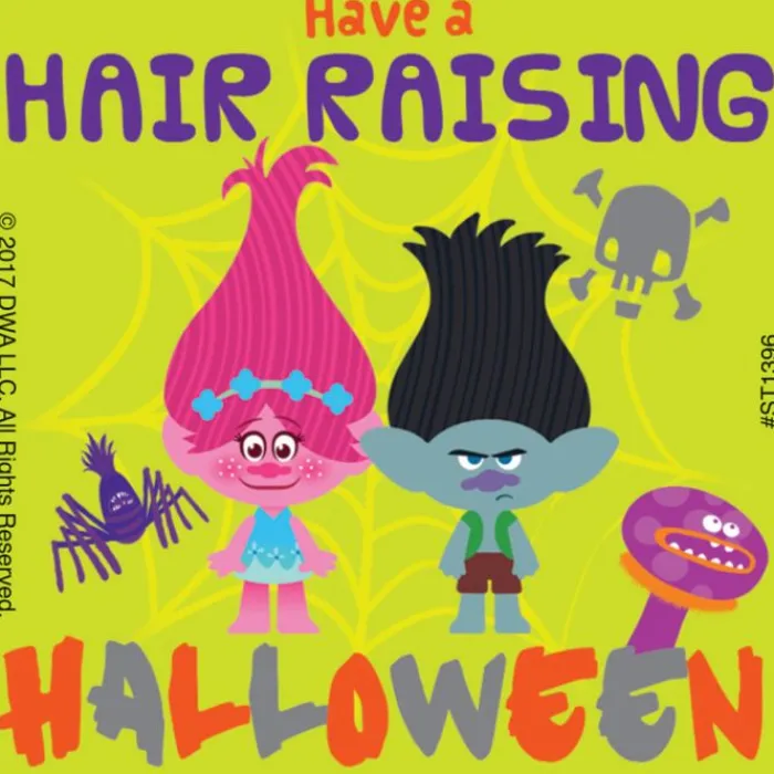 Halloween | Character Stickers<SmileMakers Dreamworks' Trolls Halloween Stickers - Character Stickers from