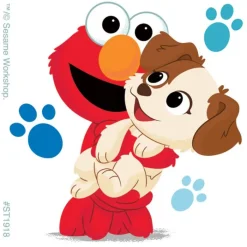 Character Stickers<SmileMakers Elmo & His Puppy Tango Stickers - Stickers from