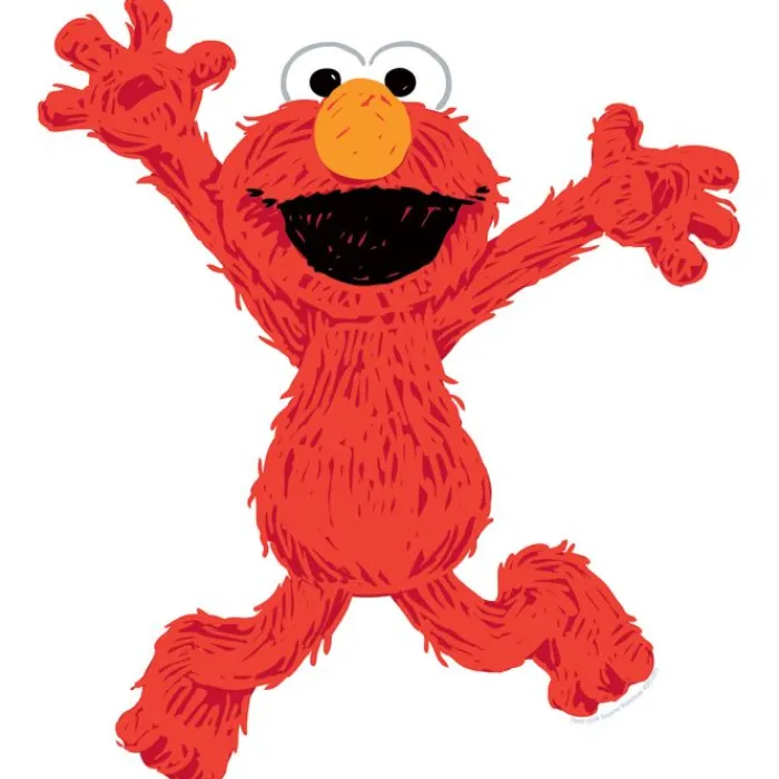 Wall Decals<SmileMakers Elmo Sesame Street Wall Decal - Office Decor from