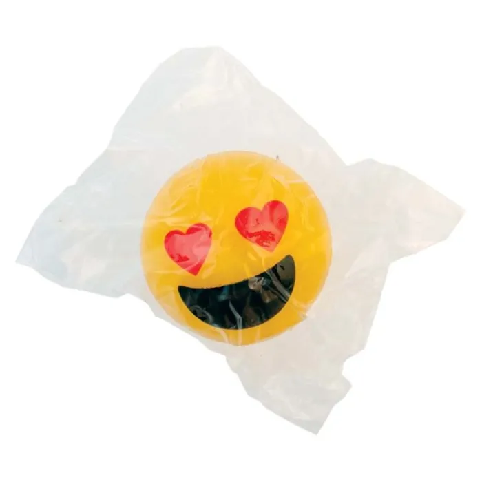 Toy Balls | Latex Free Toys<SmileMakers Emoji Flashing Rubber Balls - Toy Balls from