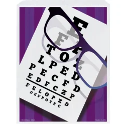 Take Home Bags | Take Home Bags<SmileMakers Eye Chart Paper Bags - Take Home Bags from