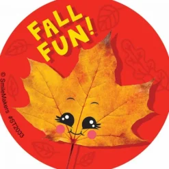 Seasons | Thanksgiving<SmileMakers Fall Fun Leaves Stickers - Stickers from