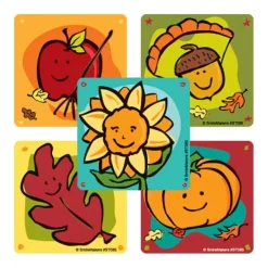 Seasons | Thanksgiving<SmileMakers Fall Smiles - Thanksgiving Stickers from