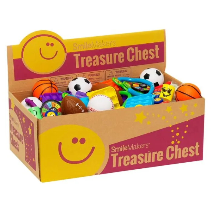 Samplers & Assortments | Toy Treasure Chests<SmileMakers Fidget Toy Treasure Chest - Treasure Chests - from