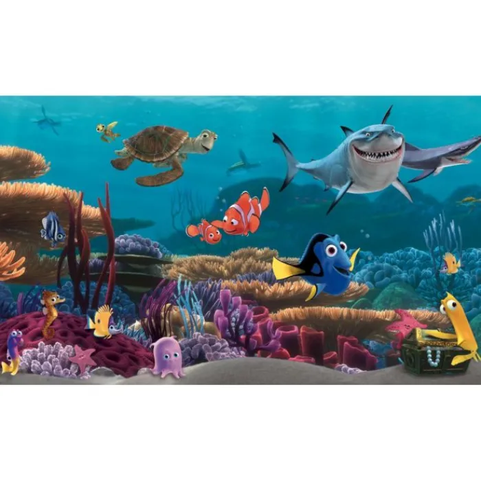 Wall Decals<SmileMakers Finding Nemo Wall Mural - Office Décor from