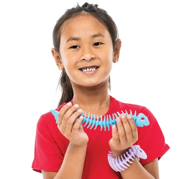 Jewelry | Individually Wrapped Toys<SmileMakers Fish Bone Fidget Bracelets - Stretchy Toys from