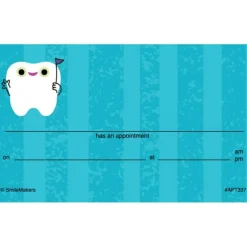 Appointment Cards<SmileMakers Flag Tooth Appointment Cards - Appointment Cards - from