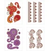 Toys | Toys & Prizes<SmileMakers Floral Henna Temporary Tattoos - Temporary Tattoos from