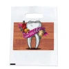 Take Home Bags | Take Home Bags<SmileMakers Floral Tooth Bags - Take Home Bags from