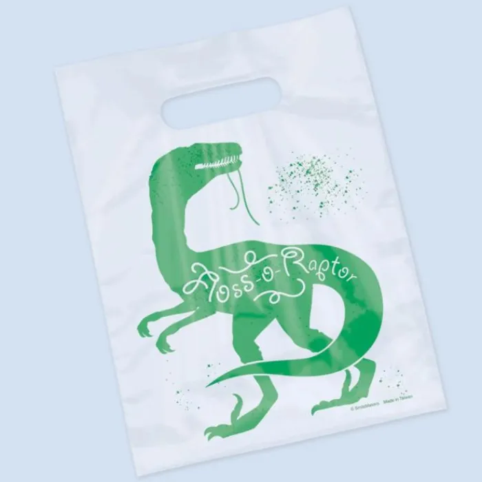 Take Home Bags | Take Home Bags<SmileMakers Floss-o-Raptor Clear Bags - Take Home Bags from