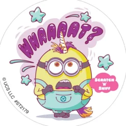 Stickers | Character Stickers<SmileMakers Fluffy Minions Scented Stickers - Stickers from