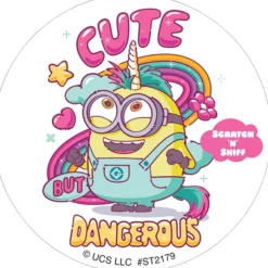 Stickers | Character Stickers<SmileMakers Fluffy Minions Scented Stickers - Stickers from